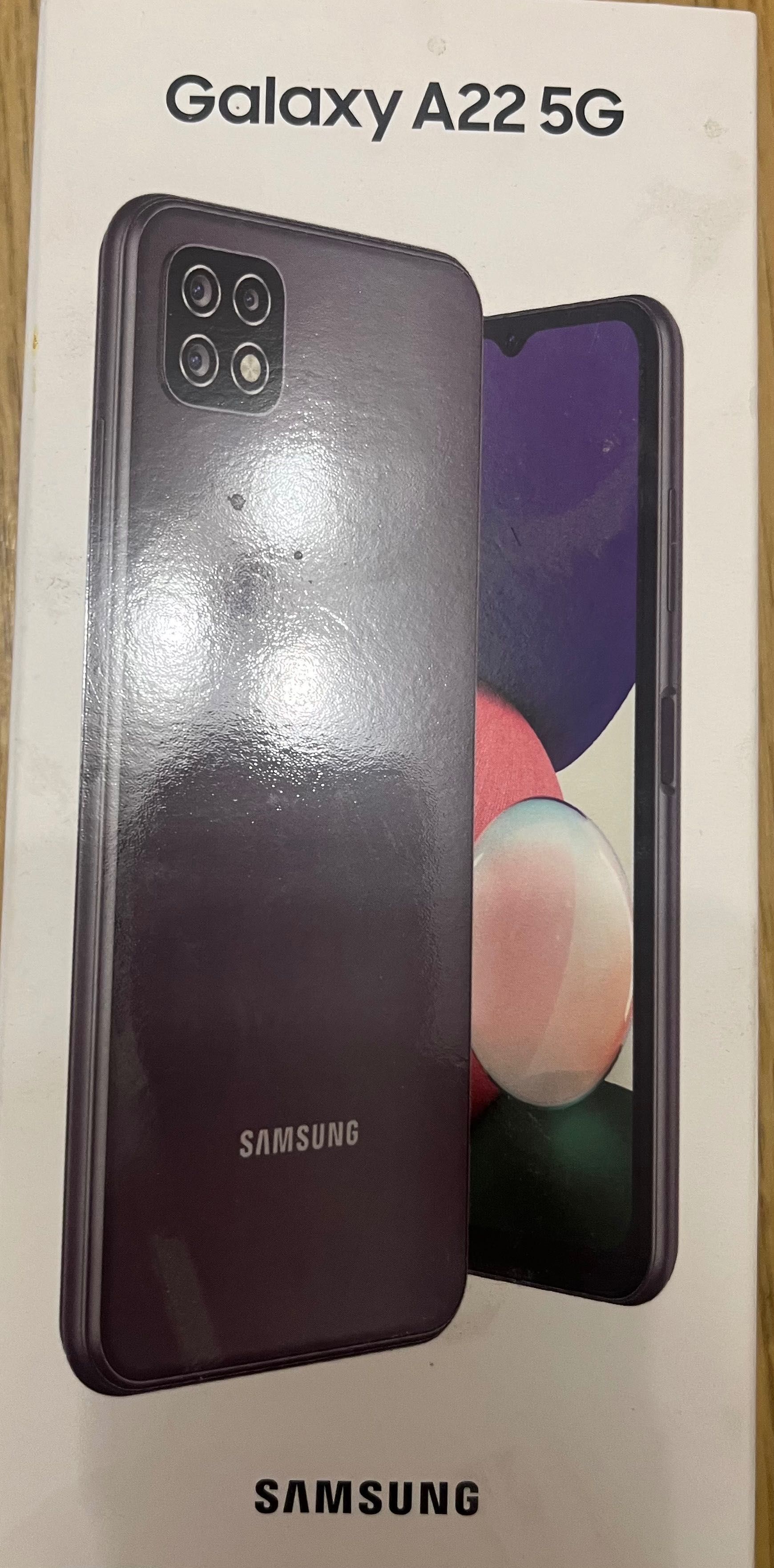 Samsung A22 128 GB +кейс и зарядно