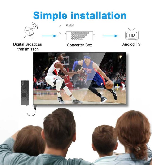 Професионален декодерDigital Terrestrial 2023DVB T2 HDMI TV Stick WIFI