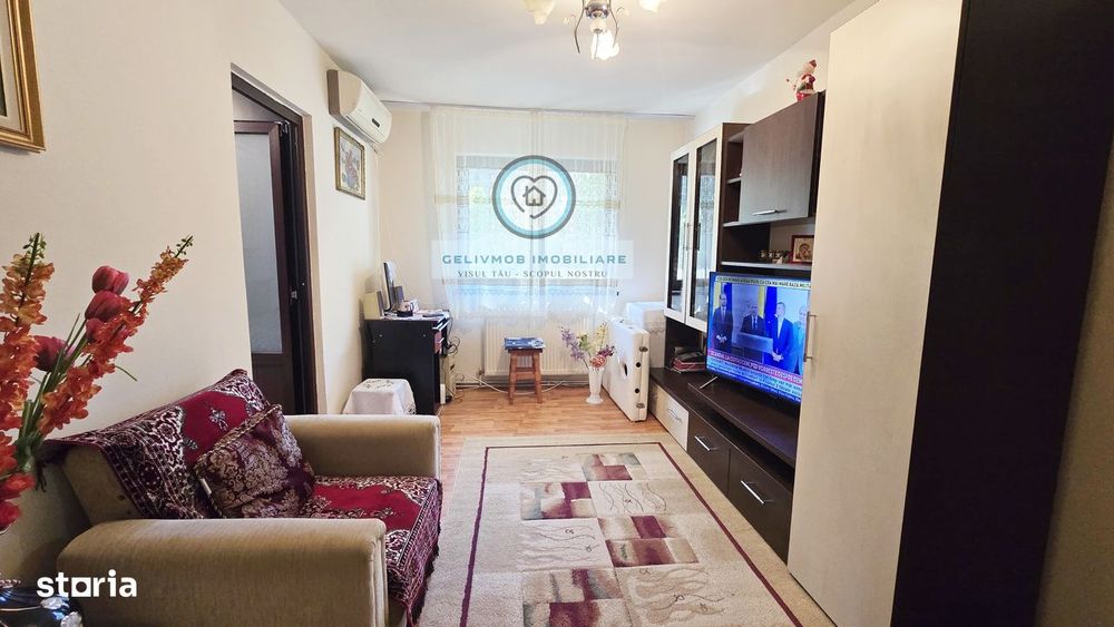 Ploiesti - Malu Rosu, 2 camere, izolat + CT, AC, mobilat si utilat