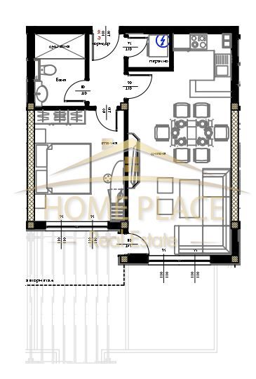 Продава се Двустаен апартамент в Варна, Изгрев - 71 кв.м за 1343 €/кв.м - Снимка #1