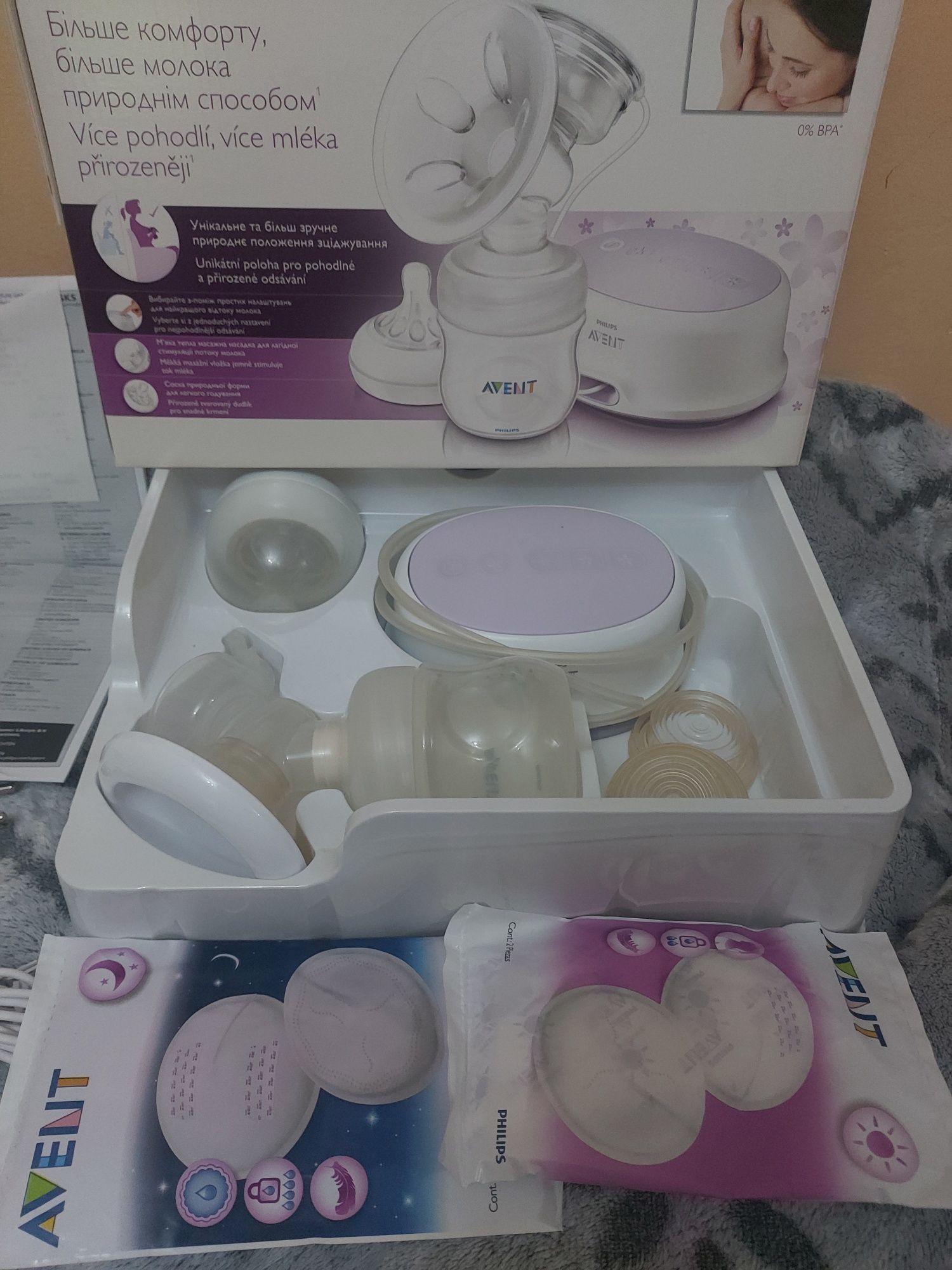 Електрическа помпа за кърма Philips Avent Natural