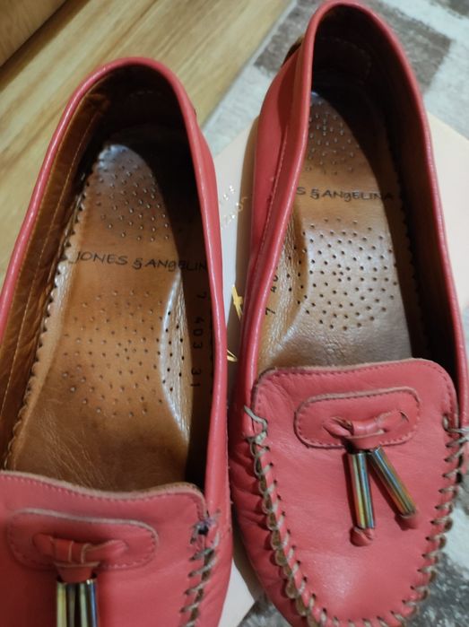 Balerini dama, piele naturala