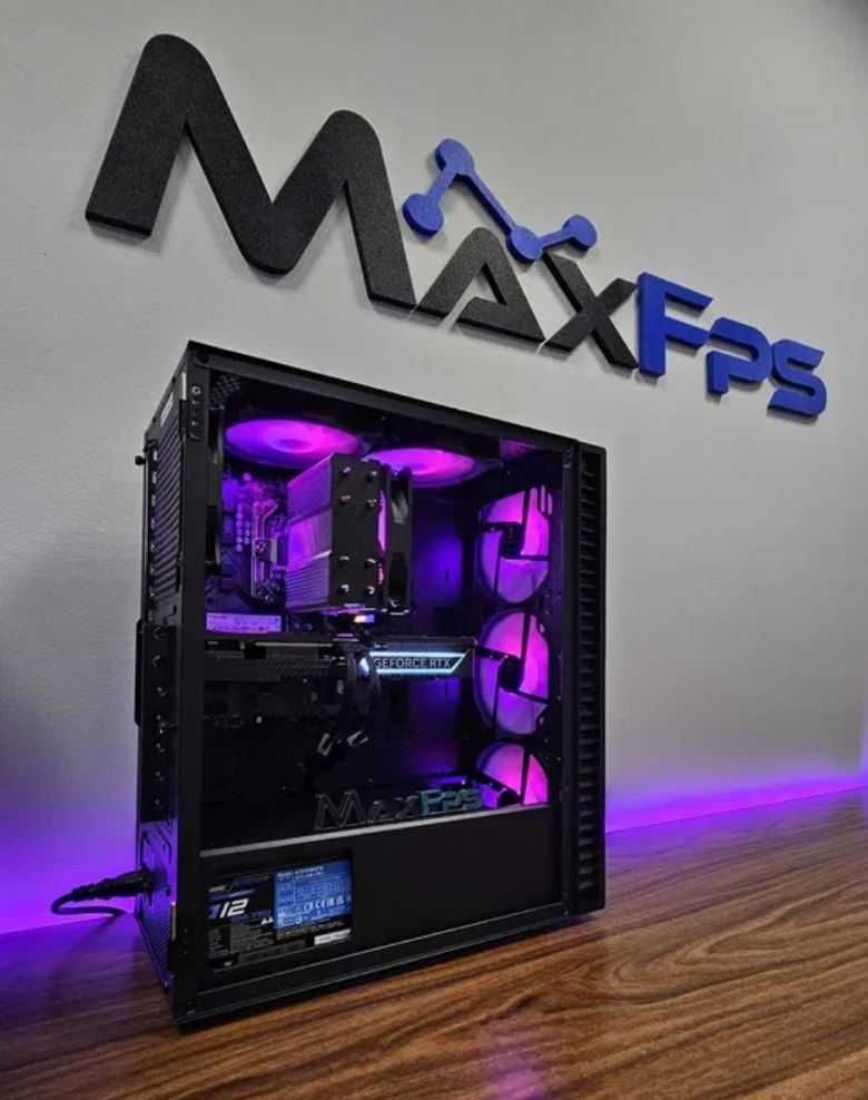 Геймърски Компютър! Ryzen 7 7800X3D, 32GB DDR5, RTX 5070 - НОВ