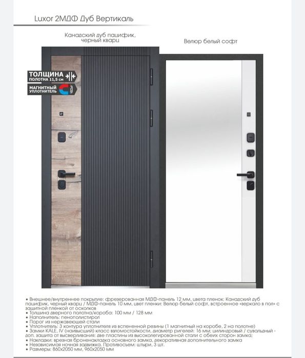 Входные двери со склада с установкой от 45000