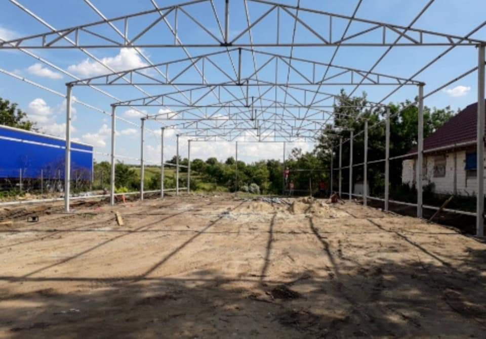Vand hală metalica 10,77m×30m×4m