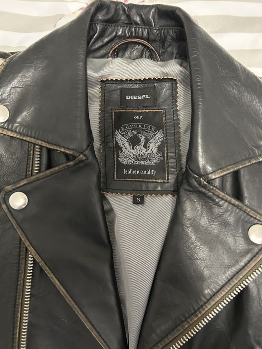 Geaca piele Diesel Originala !!!