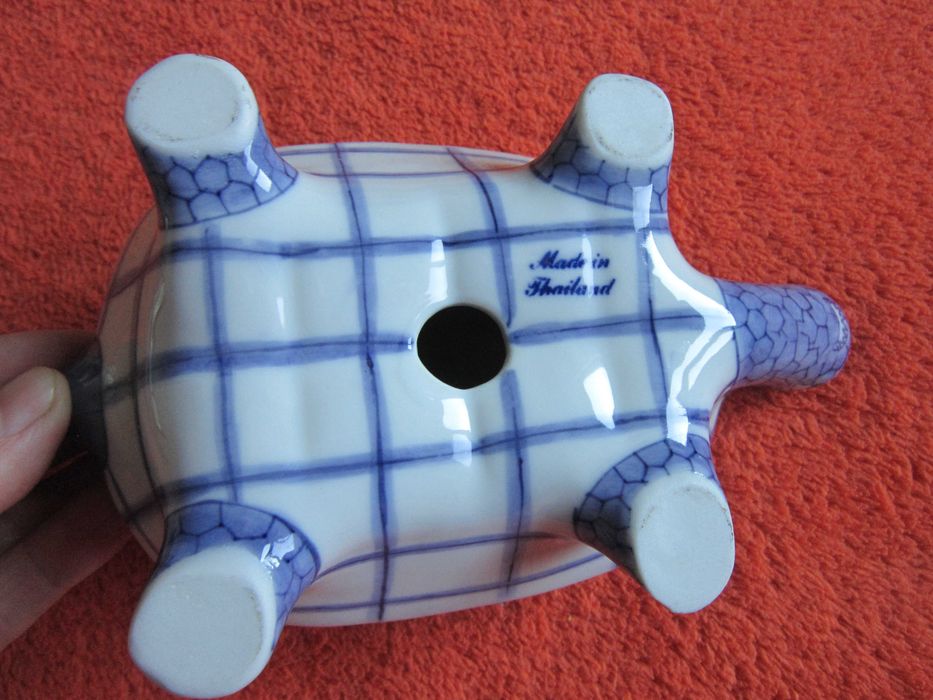 cadou rar feng shui Broască Țestoasă Marină handmade Thailanda 1980