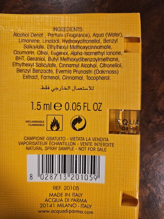 Парфюм отливант ACQUA DI PARMA