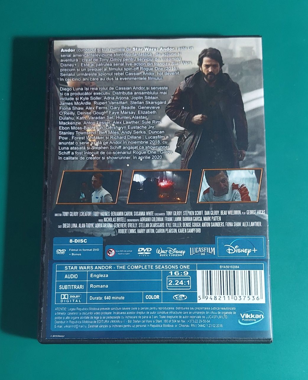 Star Wars: Andor - DVD - Audio engleza subtitrat in romana