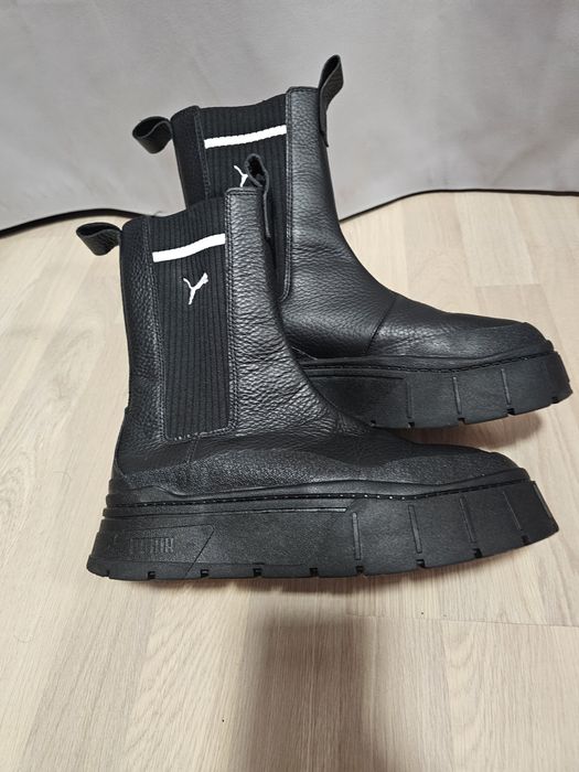 PUMA боти от естествена кожа