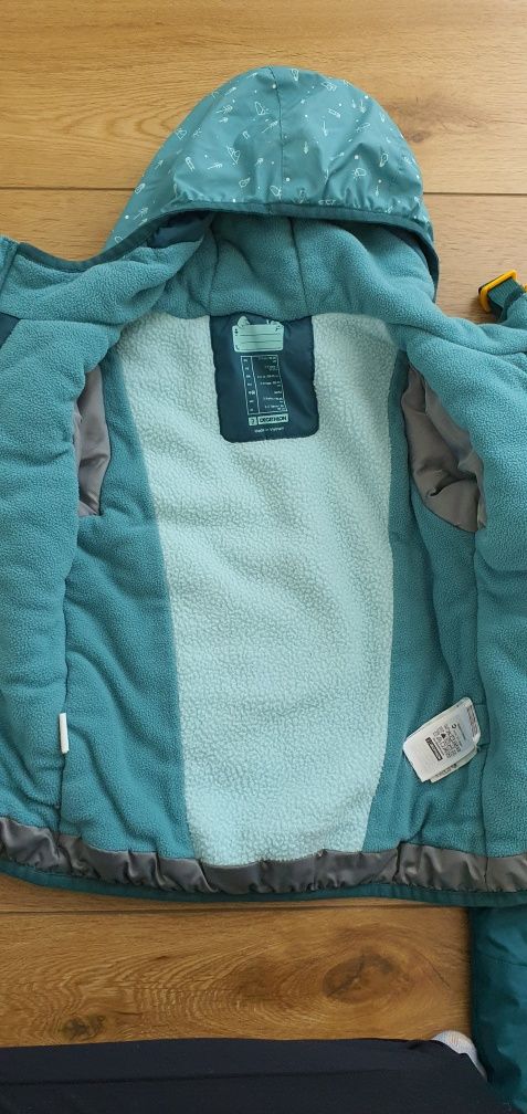 Детски зимен гащеризон 2г. и яке 2-3г. Lugik Decathlon