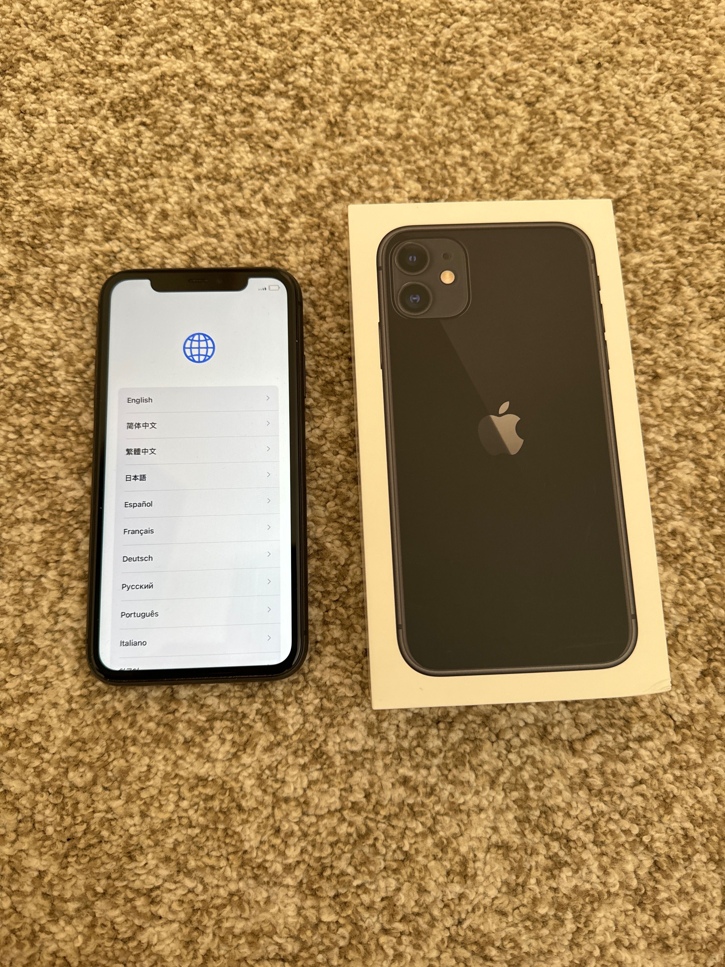 iPhone 11  Black, 64gb de vânzare !