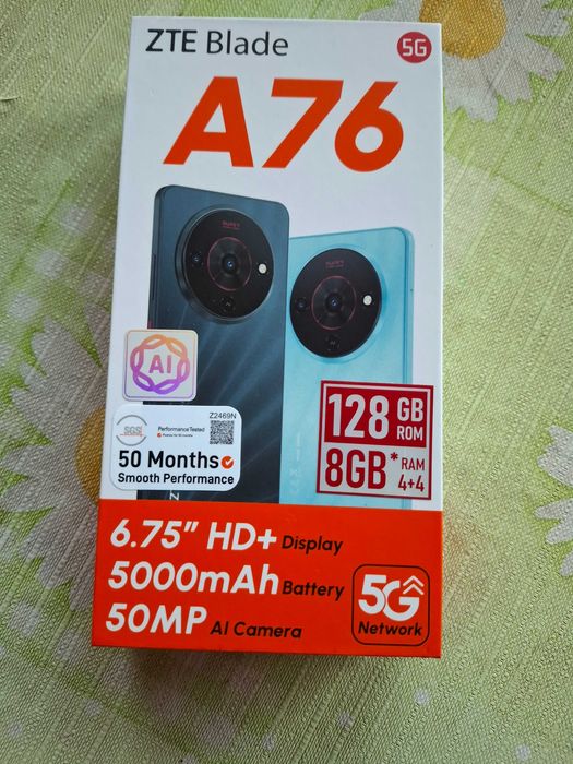 ZTE Blade A76 5G Network