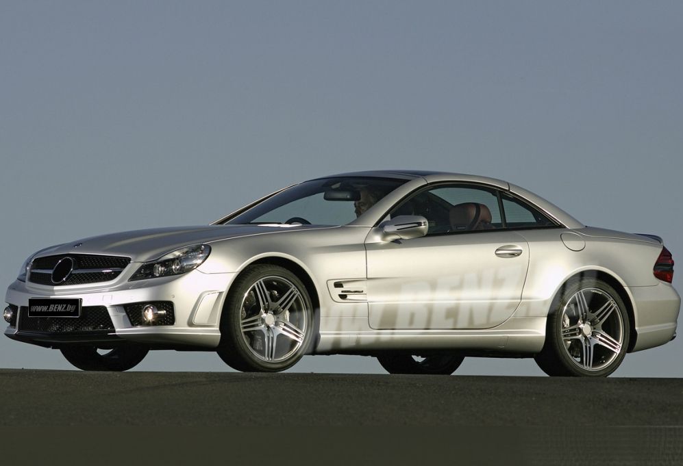 SL63 AMG пакет за Mercedes SL R230 paket сл63 амг р230 facelift броня