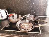 Намален от78-Berlinger Haus Тиган Тенджера плитка капак, съдове готвен