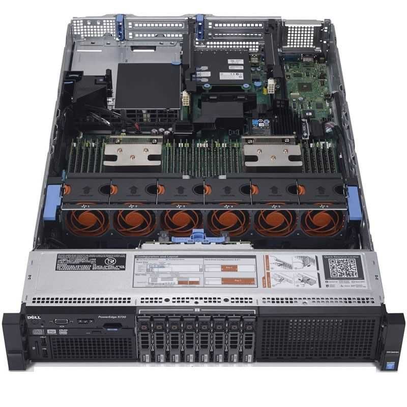 Server 2U Dell Poweredge R730 16xSFF 2x14/16 E5-2683 v3/v4 128/256
