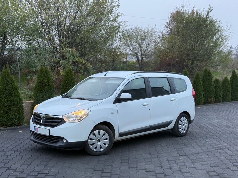 Dacia Lodgy 7 locuri 1.5dci 110cp 6 viteze EURO 5 Navi aer conditionat