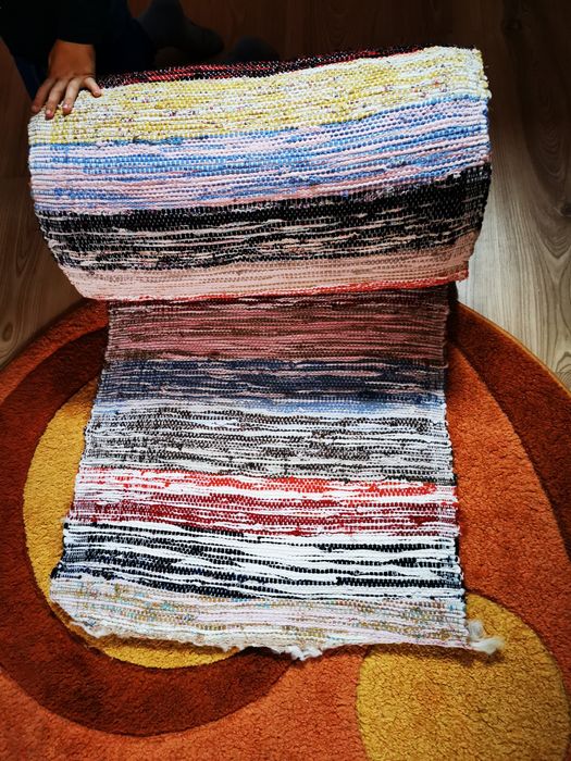 covor rustic, nefolosit