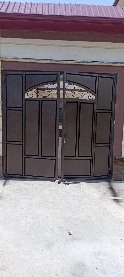 Ремонт покраска ворот дверей металлических