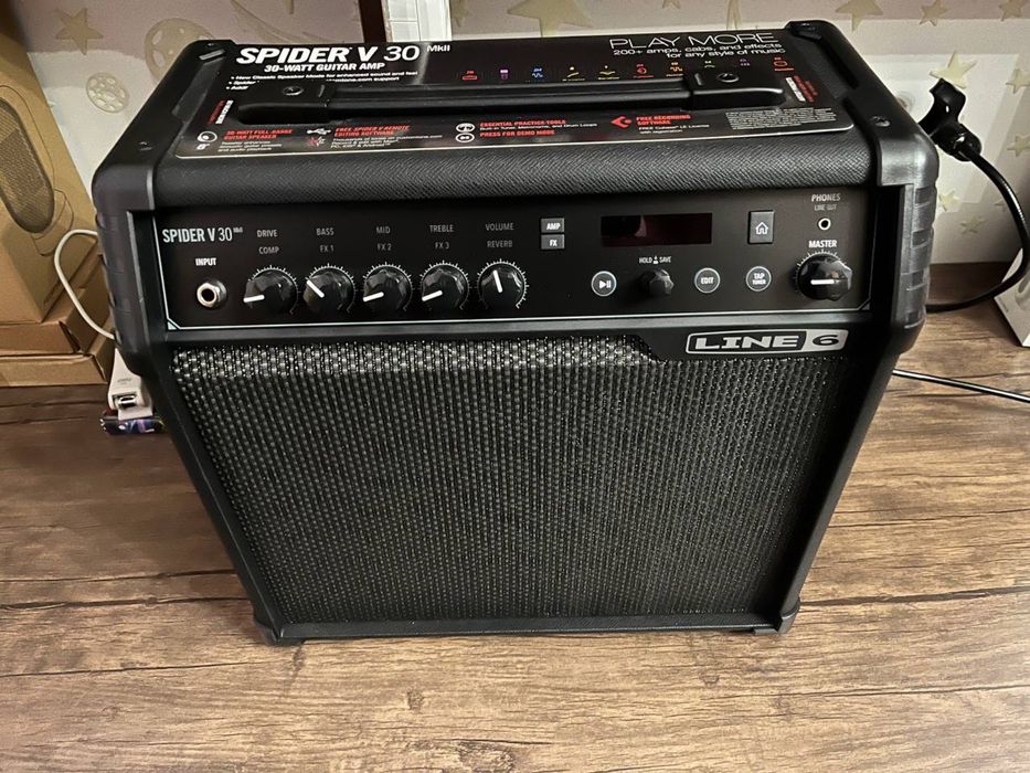 Гитарный комбоусилитель LINE 6 SPIDER V 30 Мощная колонка