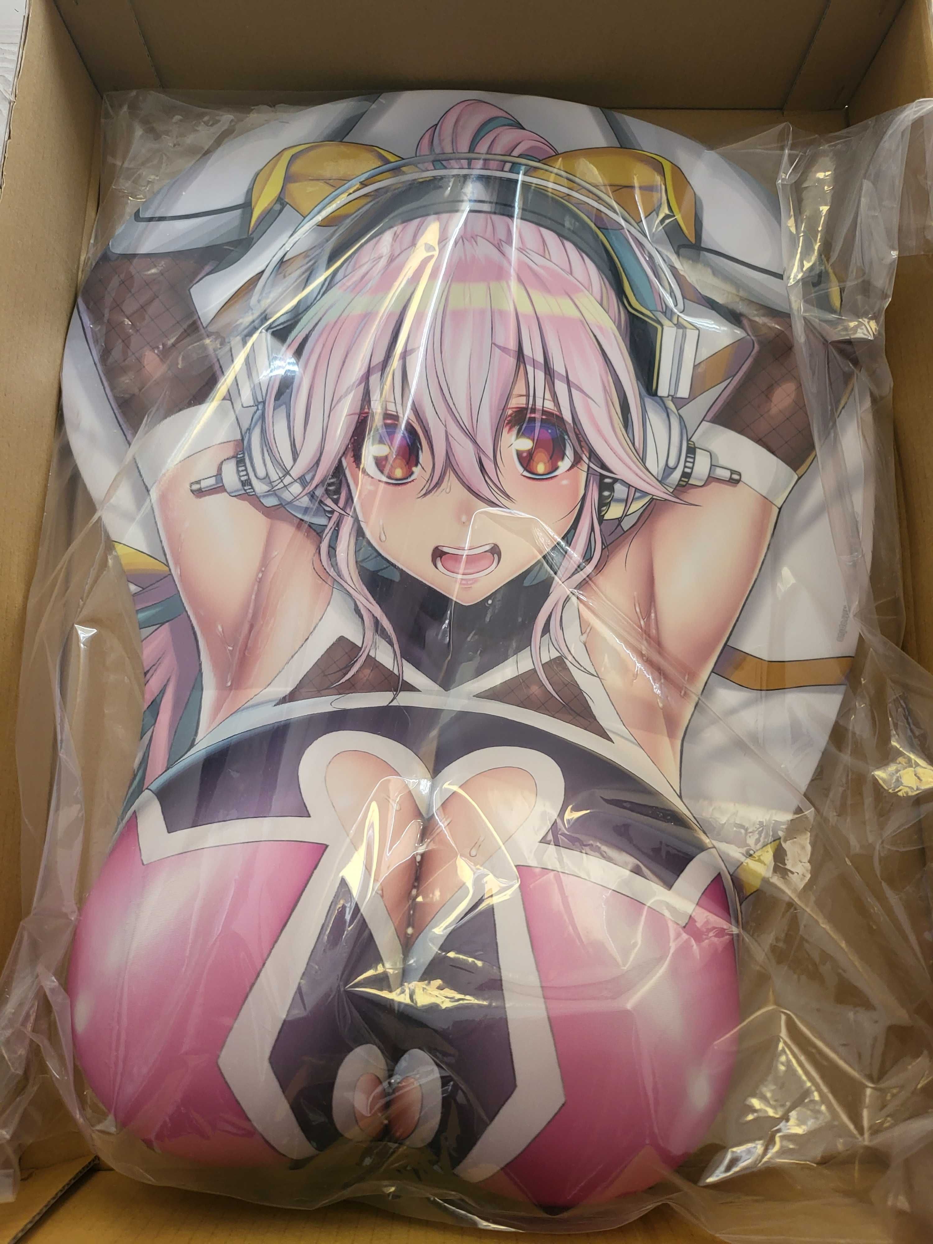 Mousepad oppai Taimanin RPG X Super Sonico Collaborate Life Size 3D