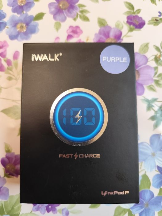 Baterie externa iWalk Dbl5000pl mov noua sigilata