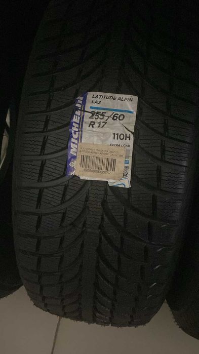 Продам шины 17 255/60, зима, новые, липучка