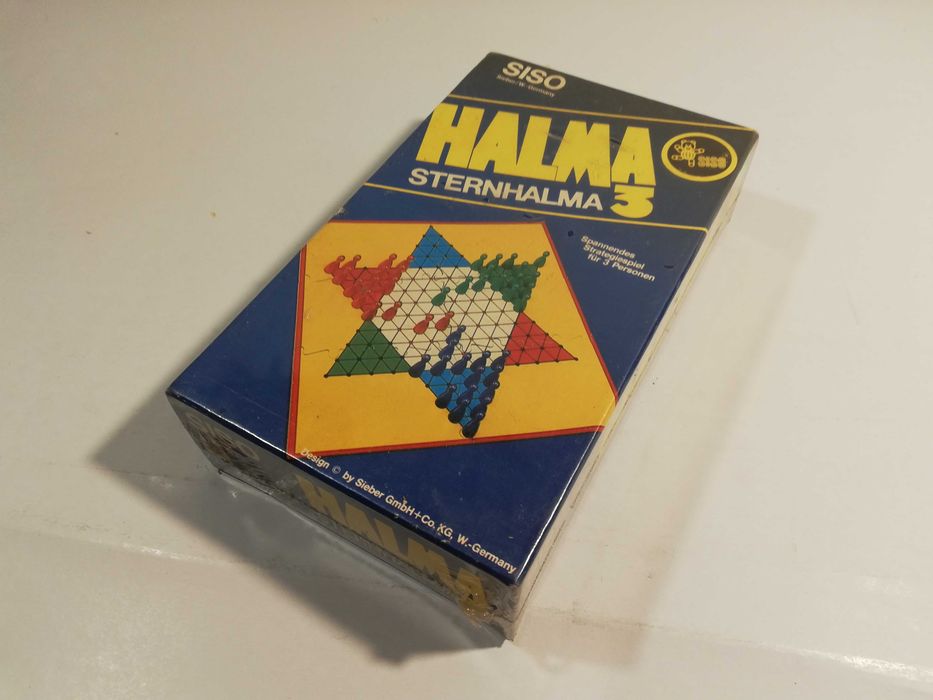 HALMA3 joc tip sah strategie vintage in tipla