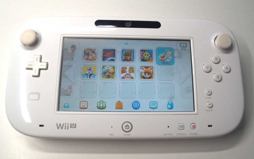Consola Nintendo Wii U 8GB White,imp Jap-20 jocuri 32GB+128GB