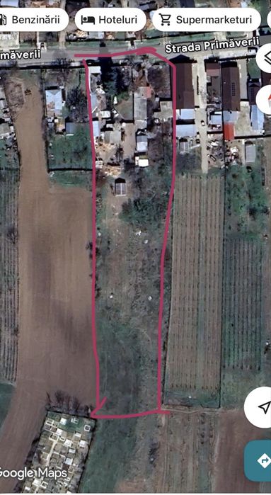 Teren intravilan 3058 mp + casa 70 mp langa Focsani (Urechesti)