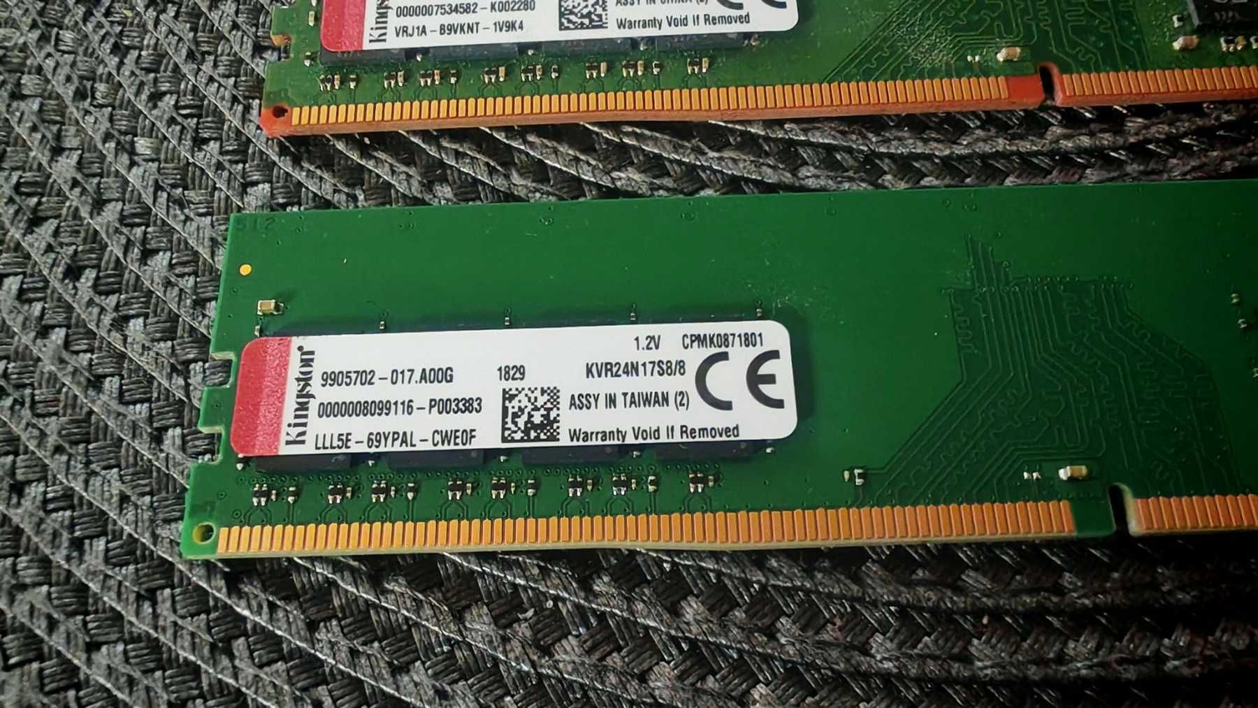 Рам памет Kingston ValueRAM 2x8GB 16GB DDR4 2400MHz