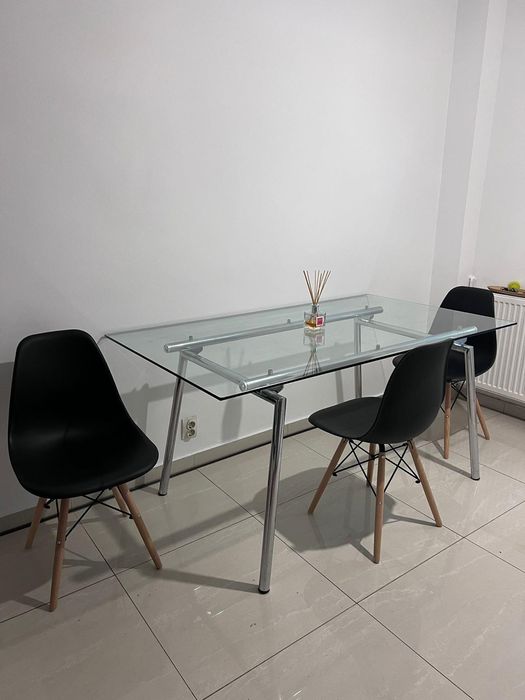 Masa sticla Mobexpert 160x90