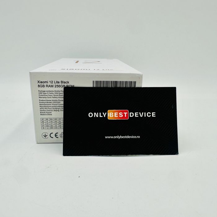 Xiaomi 12 Lite Black 8/256GB