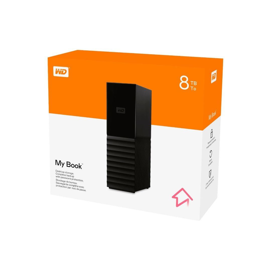 WD My Book 8 TB внешний накопитель Western Dijital из США