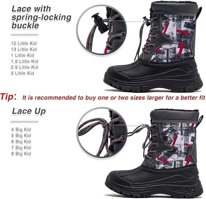 Cizme, ghete Hobibear, imblanite, impermeabile, 41