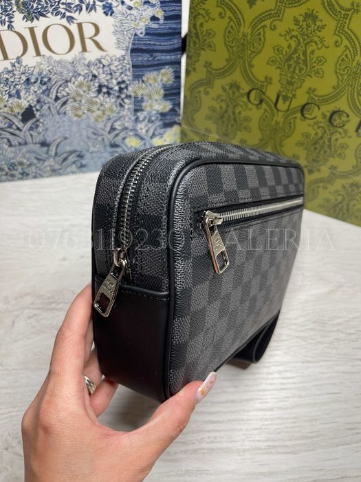 Borseta Louis Vuitton - Kasai damier graphite