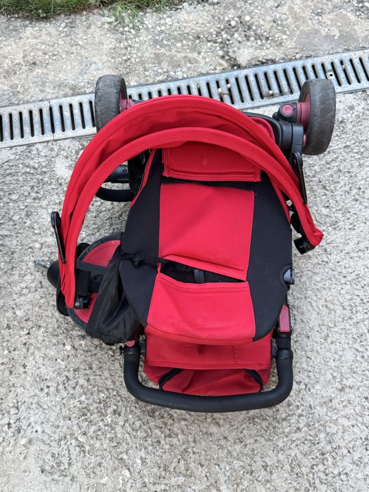 Tricicleta ultrapliabila Qplay Nova Niello Rosu