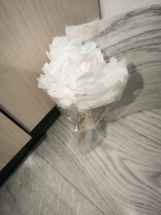 пионы из салфеток