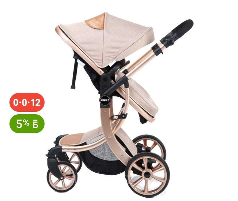 Продам универсальную коляску 2в1  AIMILE Elite
