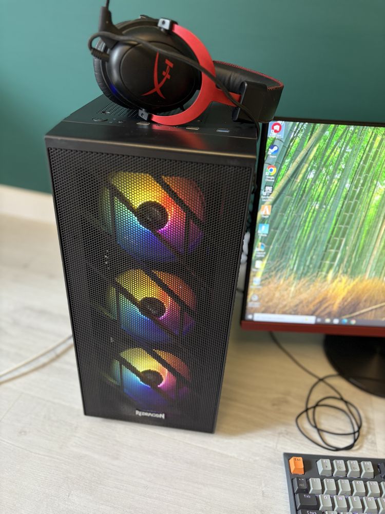Pc gaming complet i5 9600k 16gb rami!!