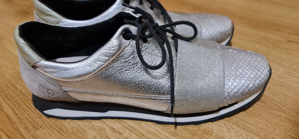 Маратонки  от естествена кожа