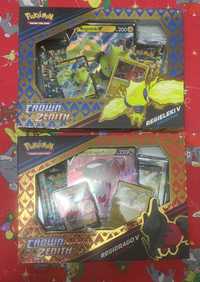 Cartonase Pokemon TCG - Crown Zenith : Regieleki V sau Regidrago V Box