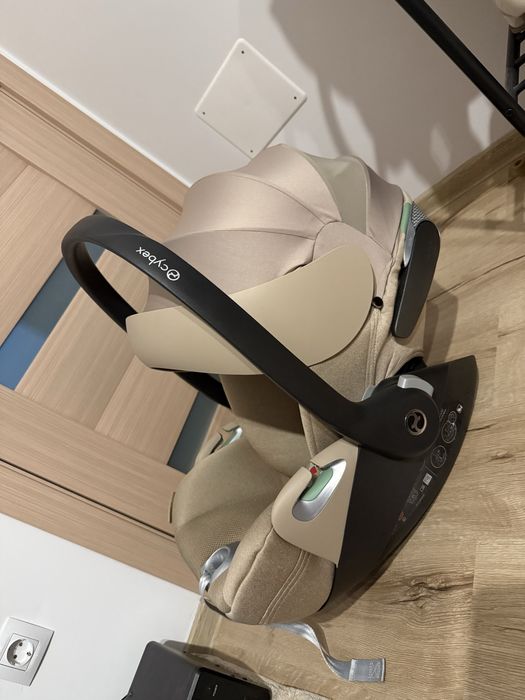 Scoica Cybex Cloud T i-size + husa de vara si adaptori