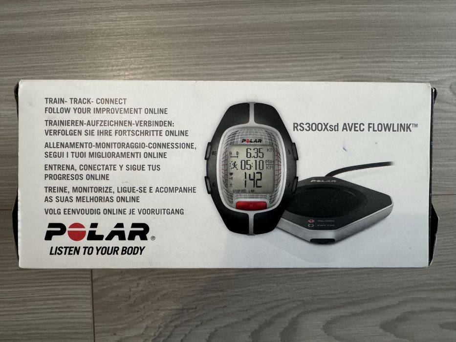Ceas Polar RS300X sd cu Flowlink în stare foartebună