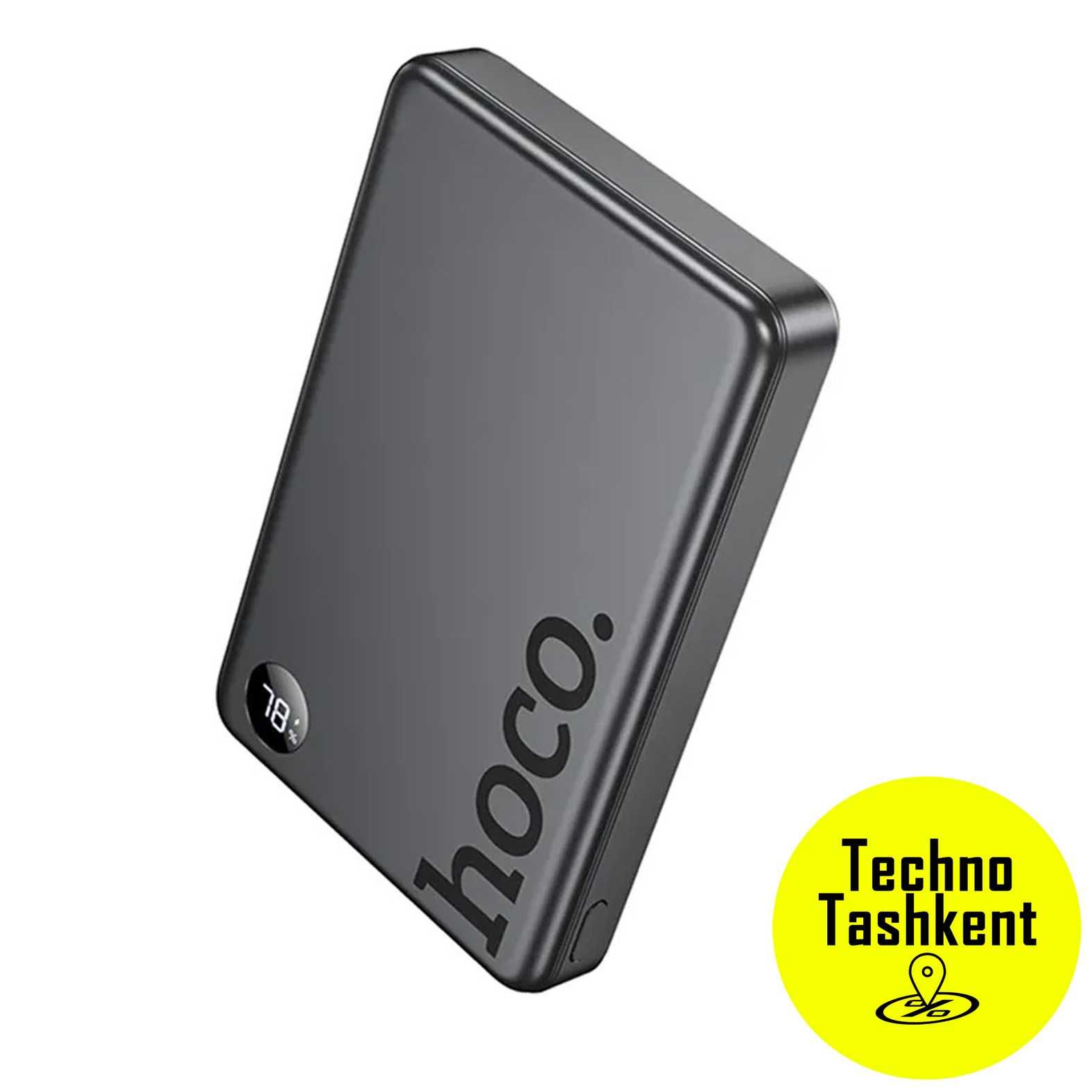 Внешний аккумулятор повербанк Hoco Q34, 10000 Magsafe, slim