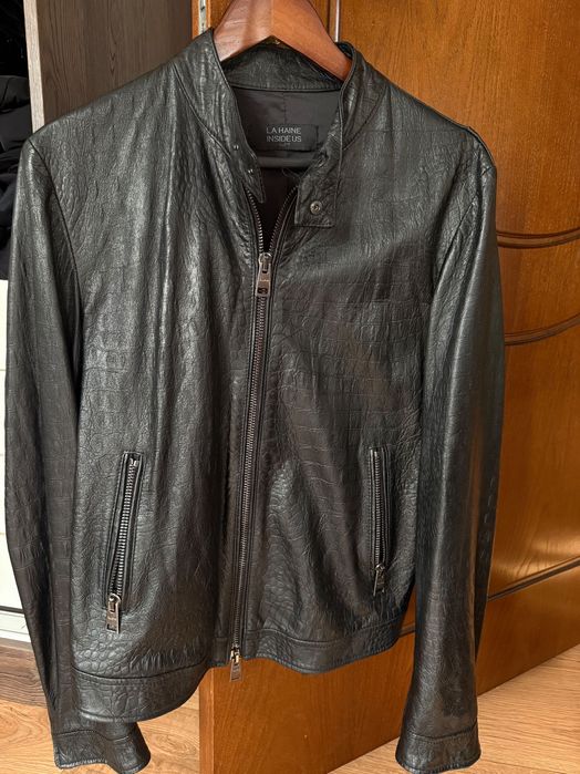 Мъжко яке от естествена кожа - L размер