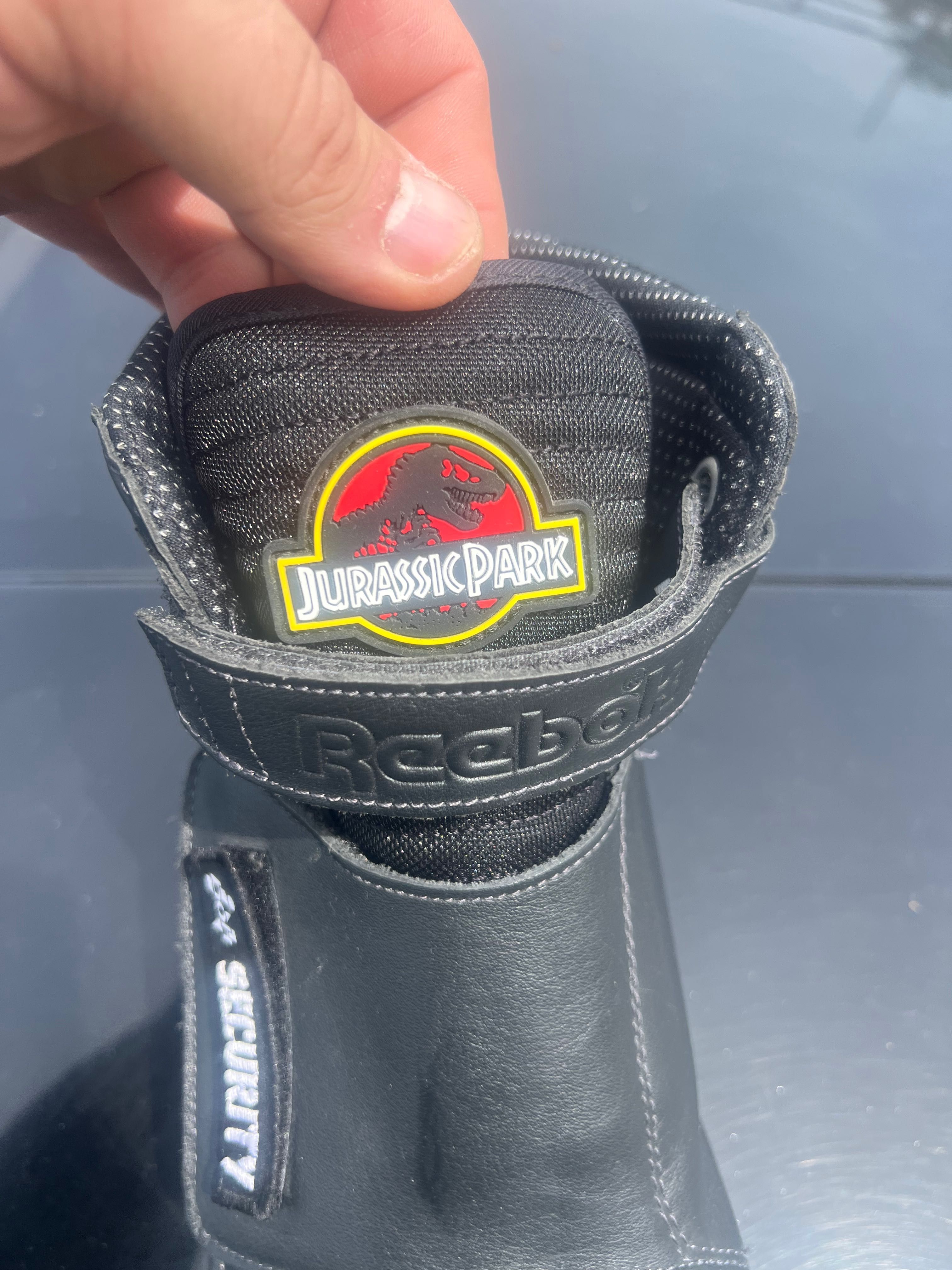 Reebok Jorassic park security