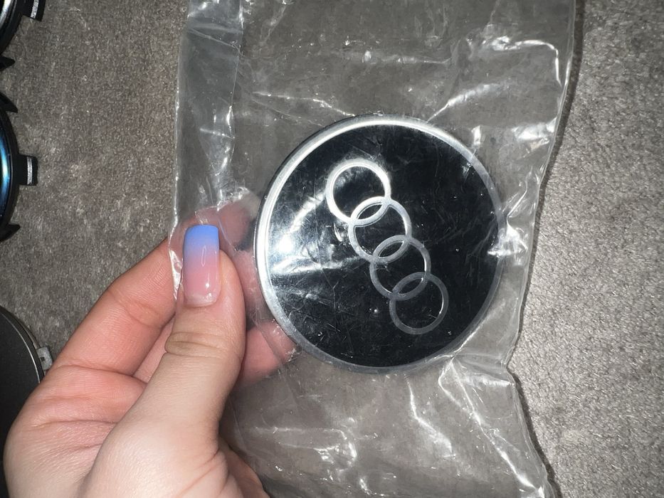 Capace jante Audi 60mm – cod 81A601170A – noi – set 4 buc