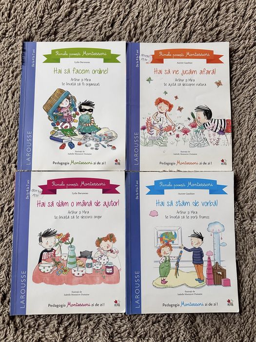 Cărți educative Montessori
