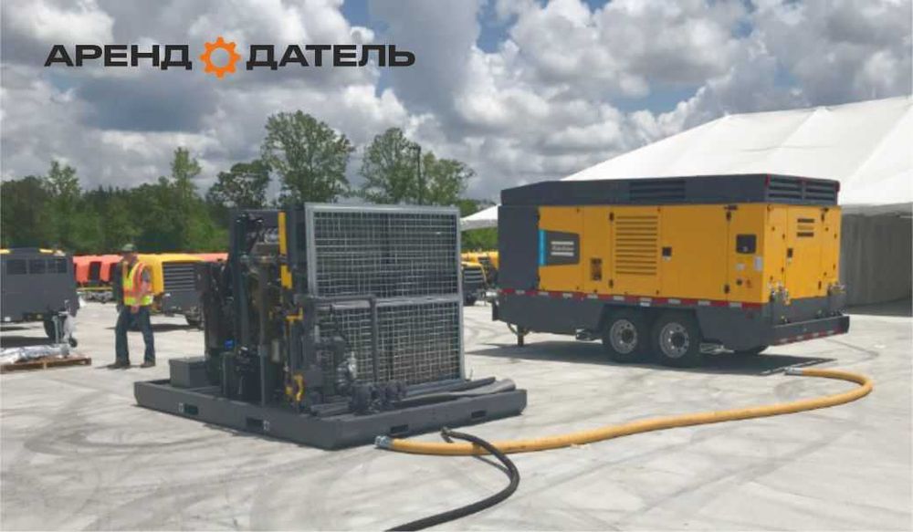 Аренда услуги Компрессор воздушный дизельного 15, 25, 35, 240 бар атм